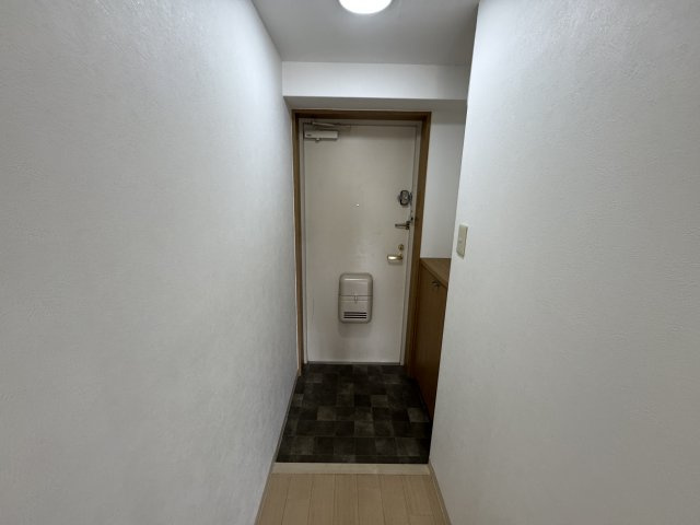アルカディア箕輪の玄関
