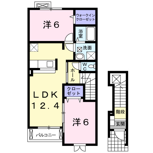 B棟201号室