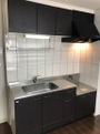 上益城郡御船町大字木倉のアパートのキッチン