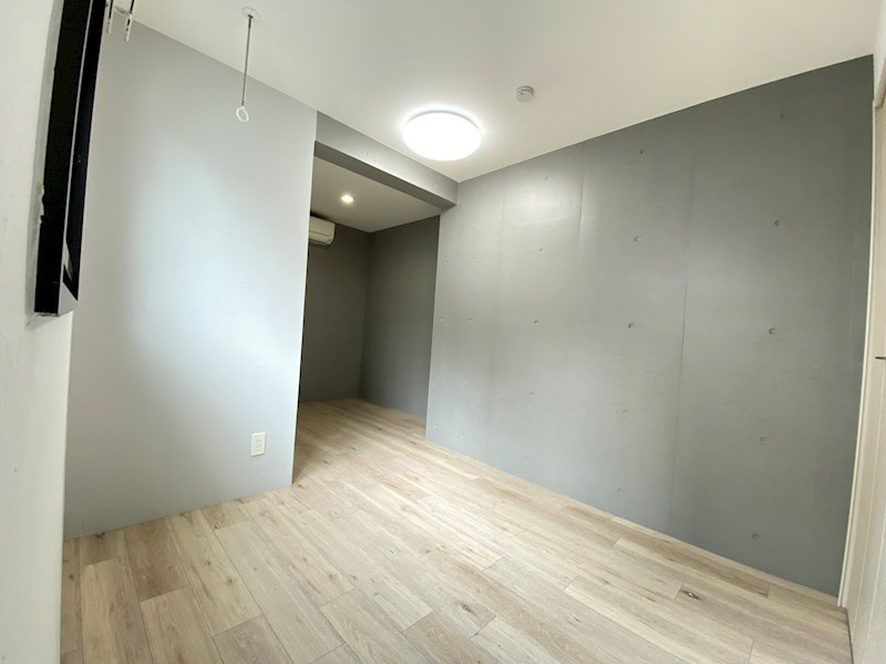 プラチナフォルム中目黒WESTの寝室|落ち着いた色調の寝室です