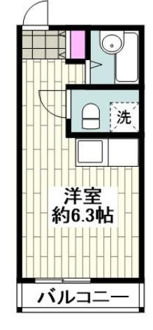 横浜市磯子区森６丁目の一棟アパートの間取り
