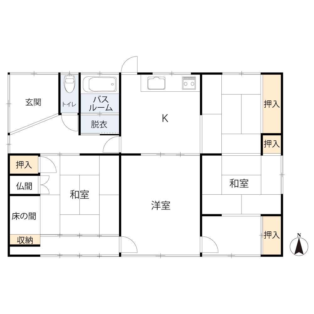 小郡市八坂第二　中古戸建