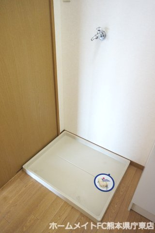 熊本市南区出仲間４丁目の賃貸マンションの洗面所