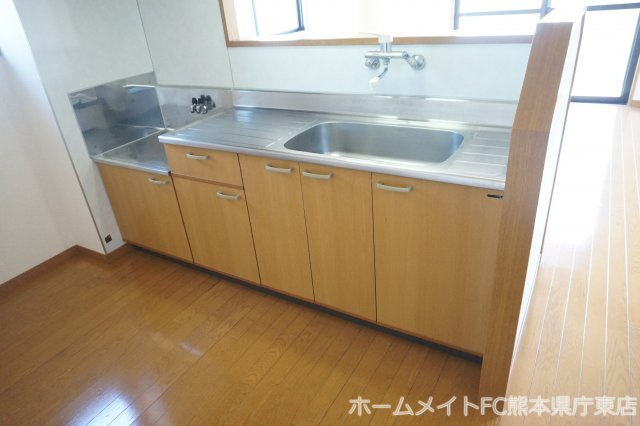 熊本市南区出仲間４丁目の賃貸マンションのキッチン