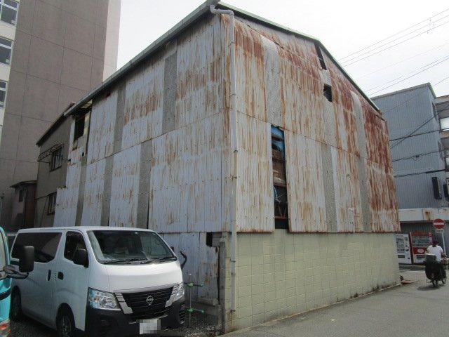 大阪市浪速区久保吉１丁目の工場の外観