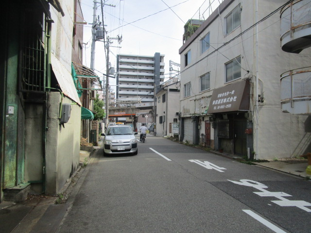 大阪市浪速区久保吉１丁目の工場の周辺