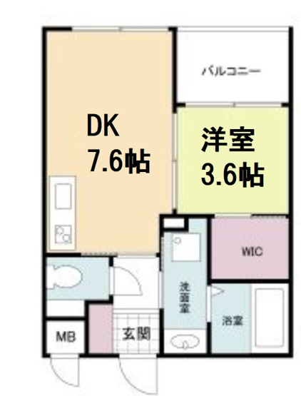 【間取り】 | アリス・マナーガーデン谷町