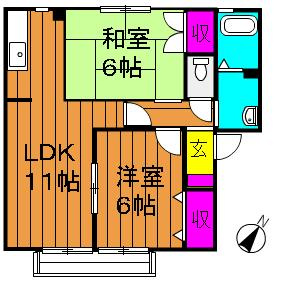ソレジオ浜中　Ｂ