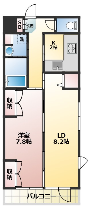 スターヒルズ浦和の間取り