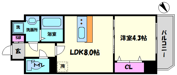 Garden House 新今里の間取り|Garden House 新今里　間取り