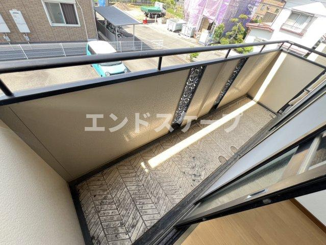 プリムローズ三本木　Cのバルコニー|高崎、前橋のお部屋探しはエンドスケープまで！お客様の理想お聞かせ下さい♪