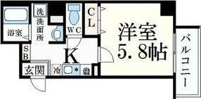 みおつくし西なんばの間取り