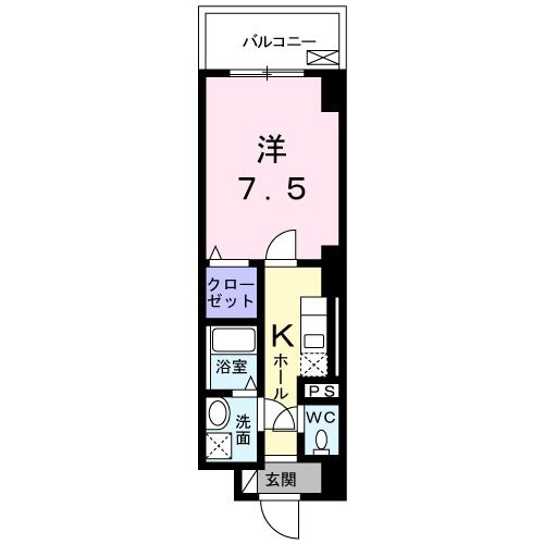 アシストみなと元町の間取り
