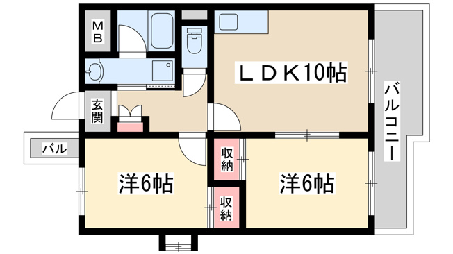 【間取り】 | フルーブ・シャトー