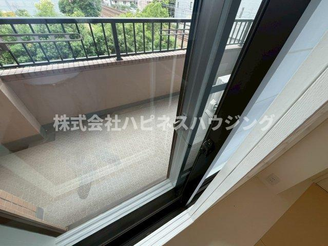ＩＳＭ南柏のバルコニー