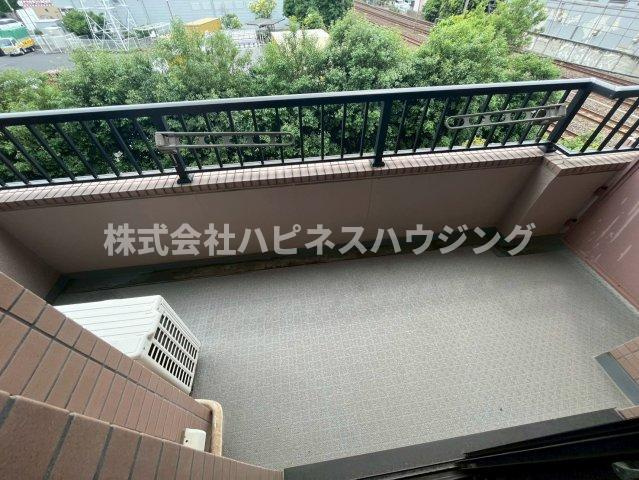 ＩＳＭ南柏のバルコニー