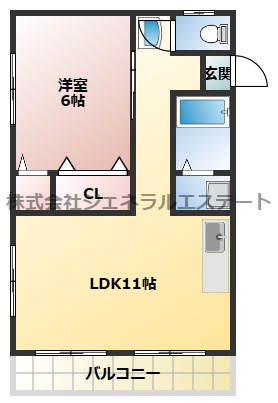 【間取り】 | サンコート太秦ヒル
