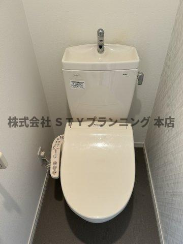 仲介手数料0円！グリーンレイク中小田井のトイレ