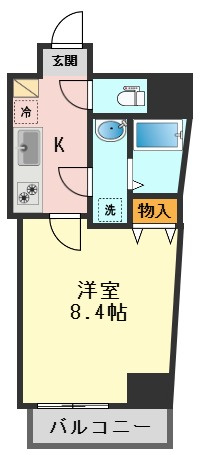 Capricornの間取り