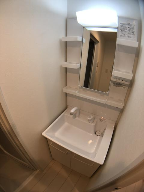 Capricornの洗面所