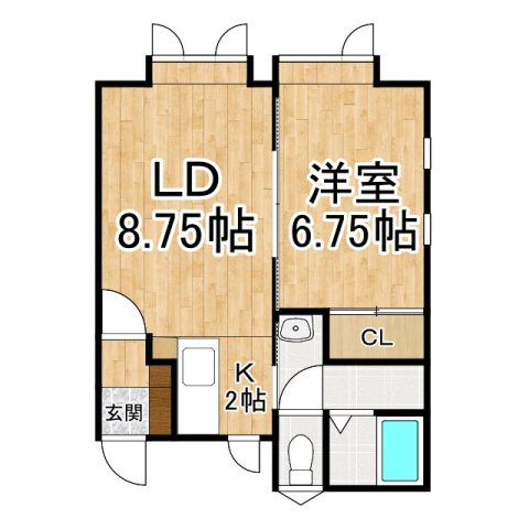 オリーブ２１の間取り