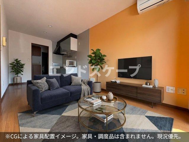 ハイツアーバンの居間・リビング|高崎、前橋のお部屋探しはエンドスケープまで！お客様の理想お聞かせ下さい♪