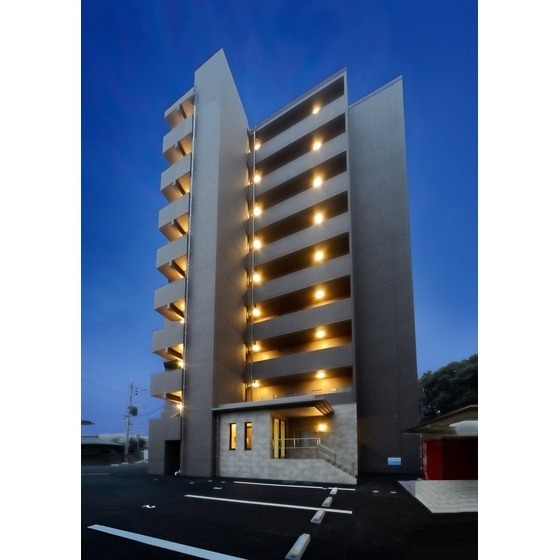 熊本市中央区千葉城町の賃貸マンションの外観