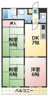 【間取り】 | ロイヤルコーポ
