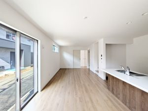 大津市本宮2丁目1期　新築戸建の居間・リビング