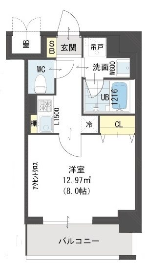 G-I Residenceの間取り