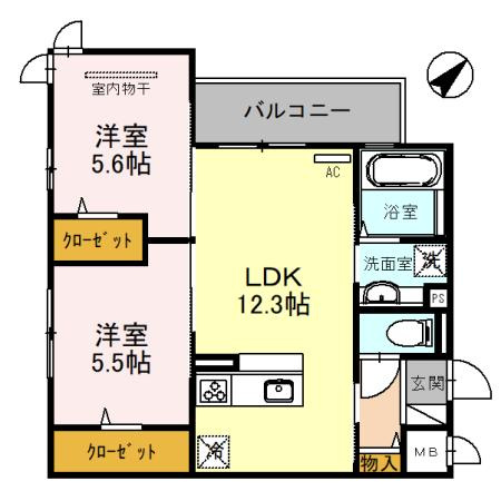 【間取り】 | メゾン春日