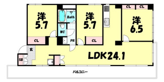 【間取り】 | 北野ガーデンヴィラ