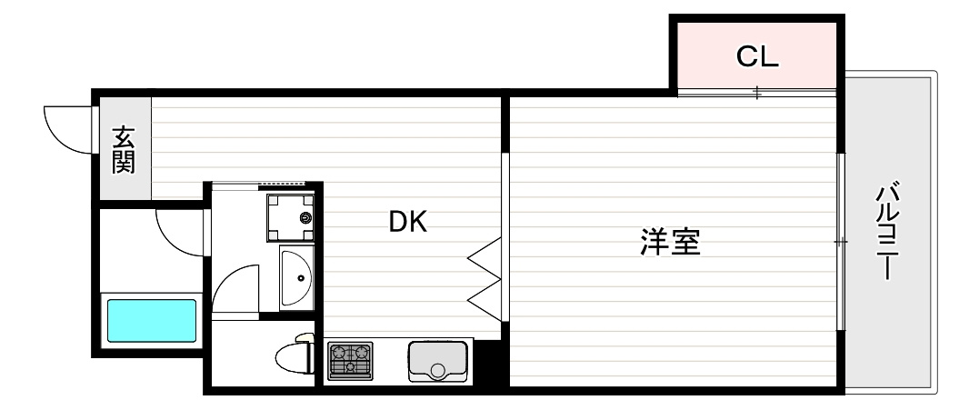 メガドームウエストの間取り
