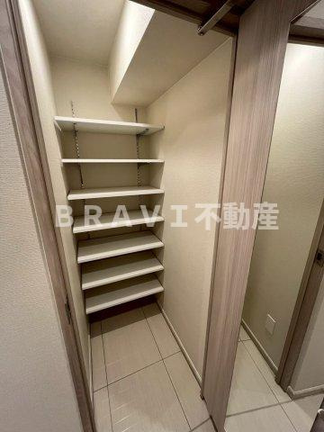 K-COURT谷町四丁目　BRAVI不動産の収納|【K-COURT谷町四丁目】シューズボックスです