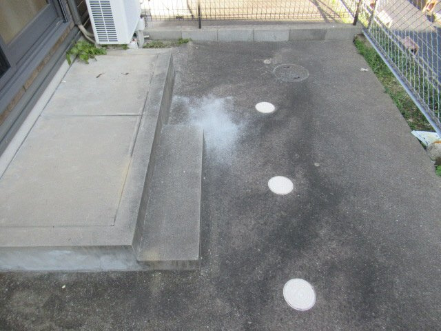 カーサアリビオのバルコニー