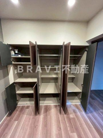 K-COURT谷町四丁目　BRAVI不動産の収納|【K-COURT谷町四丁目】小物を収納するのに便利です
