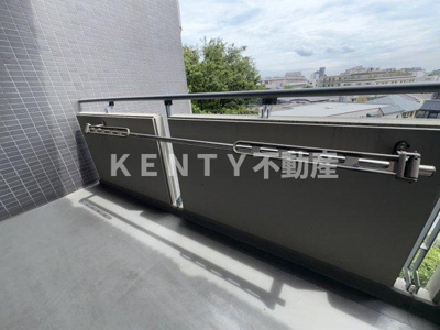【バルコニー】 | 仙台坂アルカディア | 落ち着いた時間を過ごせるバルコニーです