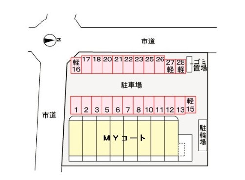 【区画図】 | M・Yコート