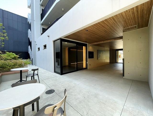 福岡市中央区今川２丁目の賃貸マンションのエントランス|エントランス写真