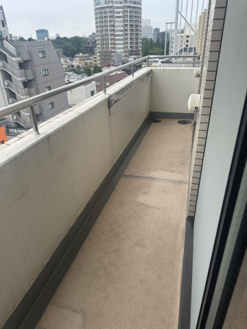 シティハイツ根津のバルコニー
