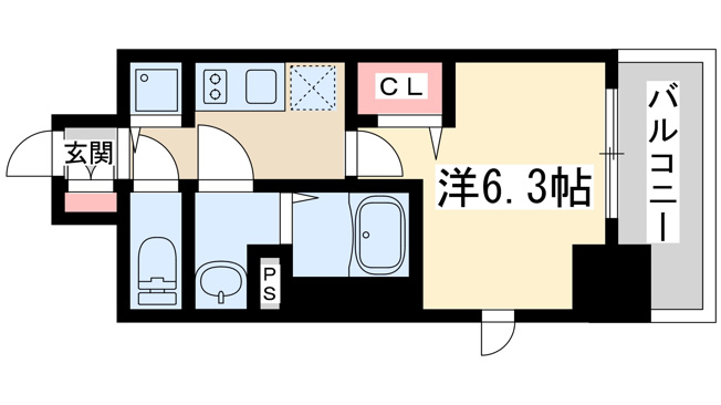 【間取り】 | プレサンス新大阪ザシティ