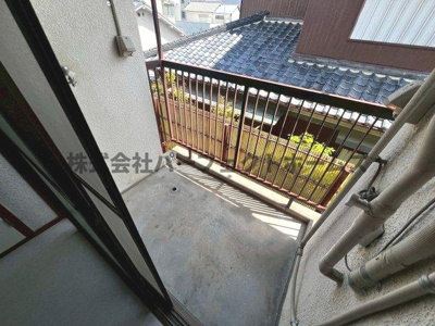 【バルコニー】 | 清水ハイツ | 暖かな日差しのふりそそぐバルコニー