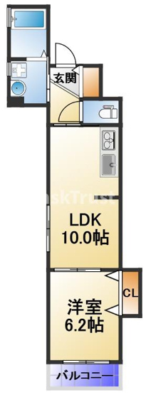【間取り】 | ロータス赤川
