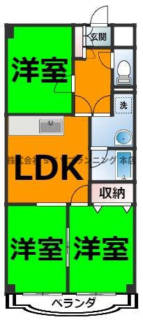 仲介手数料0円！スカイハイツ塚本