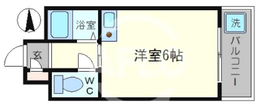 サンキャドマスMinami・堀江の間取り|サンキャドマスMinami・堀江　間取り
