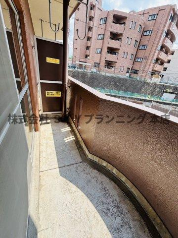 仲介手数料0円！スカイハイツ塚本のバルコニー