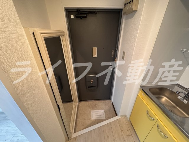 ベルジュネスの玄関|落ち着いた玄関です