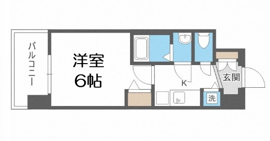 【間取り】 | アドバンス大阪グロウスⅡ