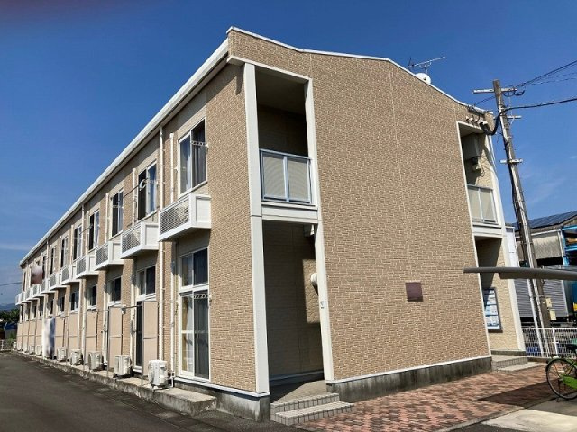 レオパレスプルメリアⅢの外観|外観もきれいです