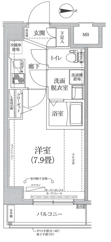 ティモーネ深川リーヴァの間取り